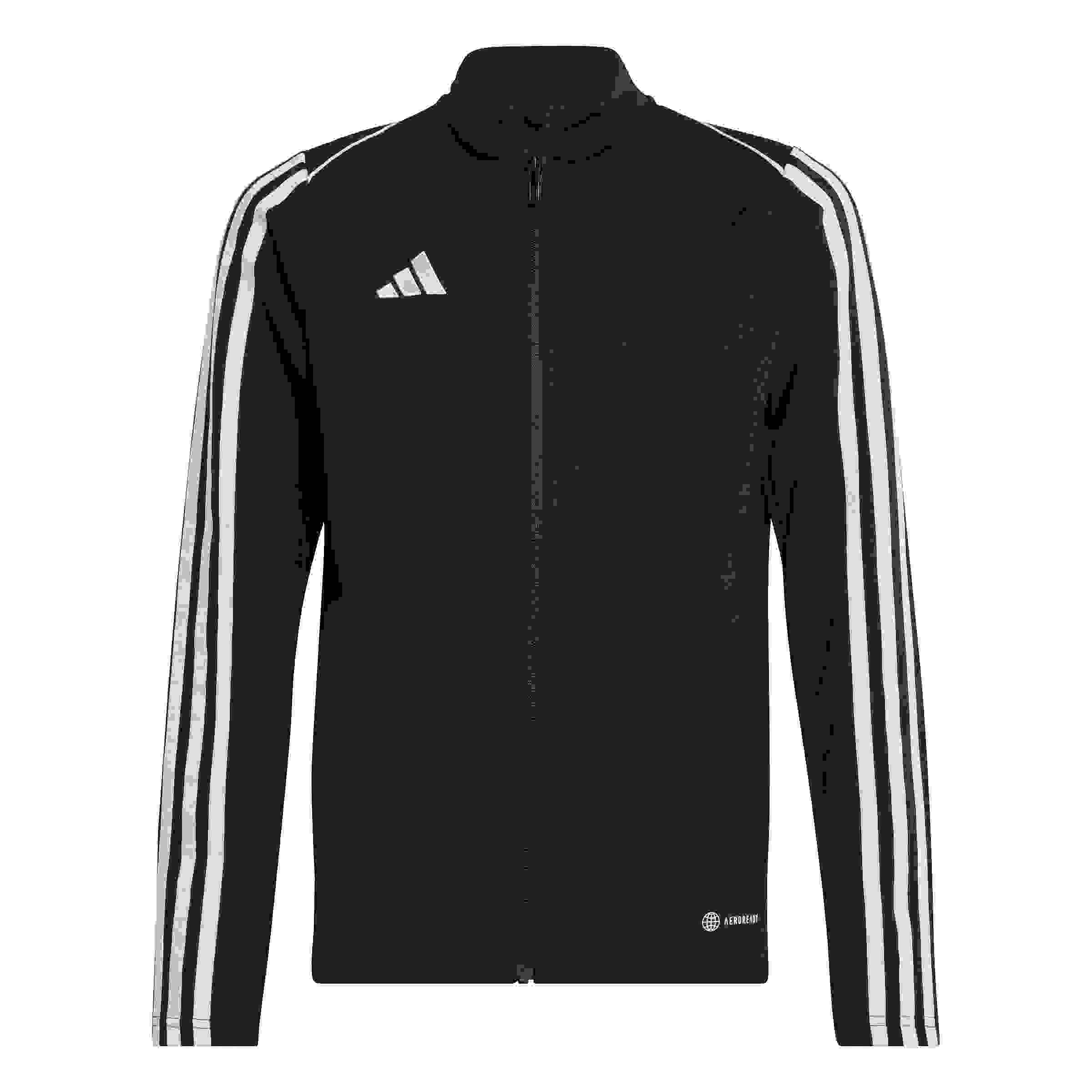 adidas Tiro Big Boys' Black/White Jacket